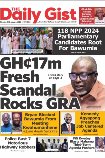 Daily Gist, Monday, January 12, 2026