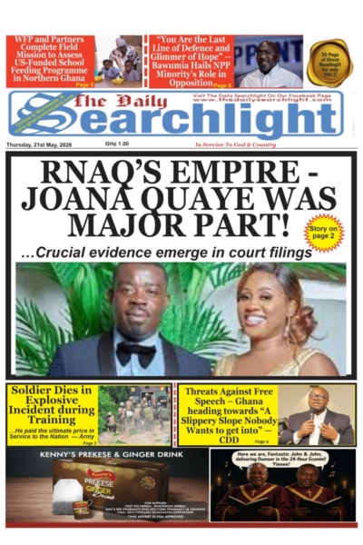Daily Searchlight Thursday, May 21, 2026