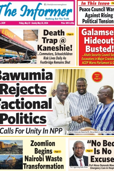The Informer Friday, 22nd May, 2026