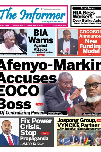 The Informer, Monday  May 11, 2026