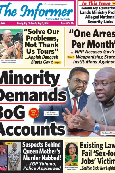 The Informer Monday, 25th May, 2026