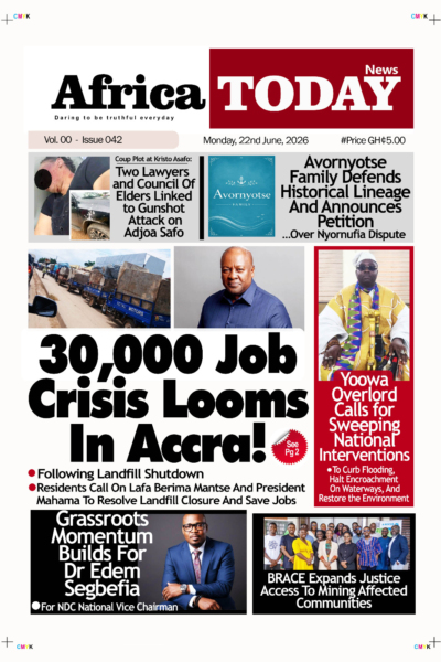 Africa News Today Monday, 22nd June, 2026