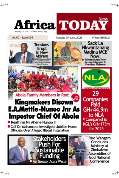 Africa News Today Tuesday, 9th June, 2026