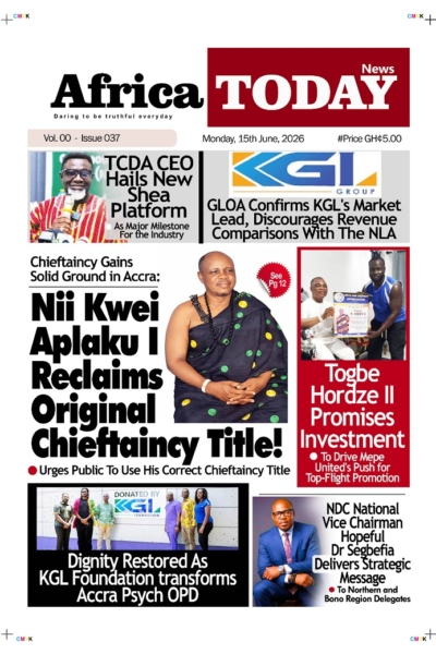 Africa News Today Monday, 15th June, 2026