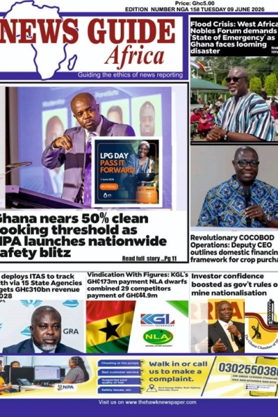 News Guide Africa  Tuesday, 9th June, 2026