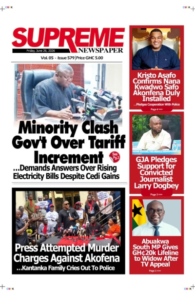 Supreme Friday, 26th June, 2026