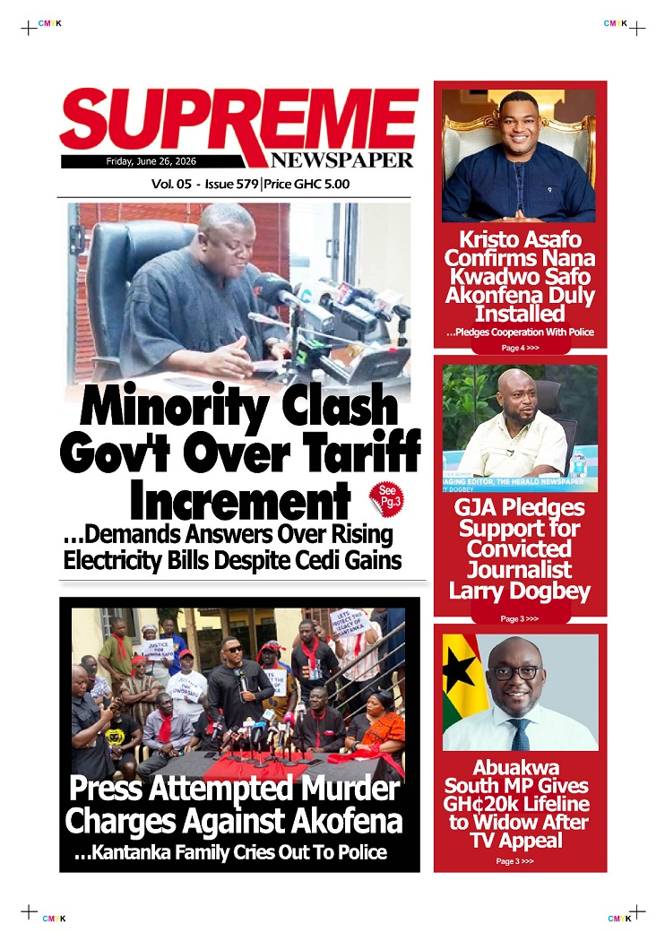 Supreme Friday, 26th June, 2026