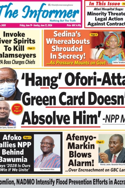 The Informer  Friday, 19th June, 2026