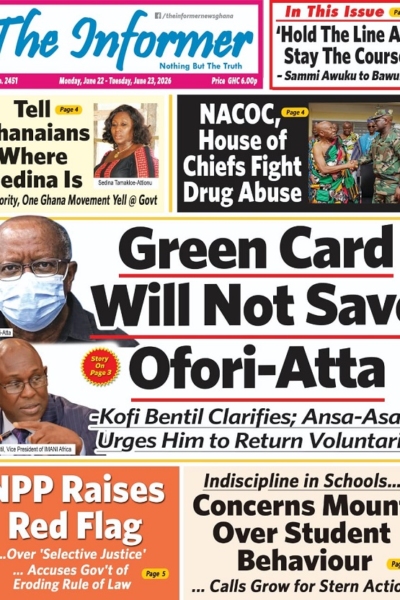 The Informer Monday, 22nd June, 2026