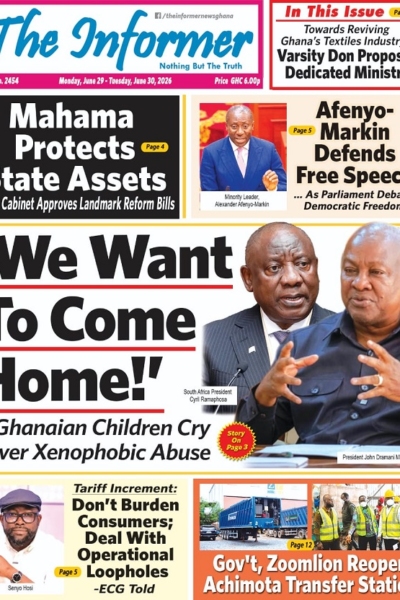 The Informer Monday, 29th June, 2026