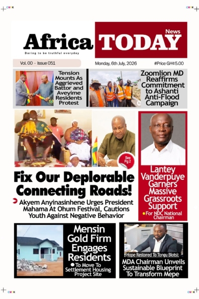 Africa News Today Monday, 6th July, 2026