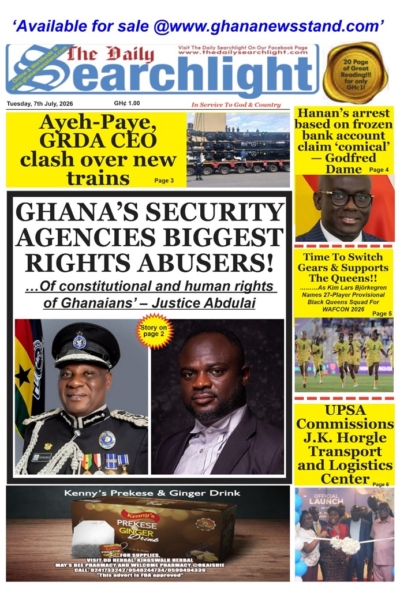 Daily Searchlight Tuesday, July 7, 2026