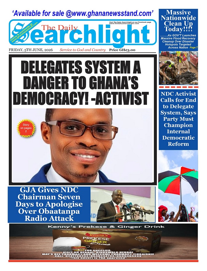 Daily Searchlight Friday, July 10th, 2026