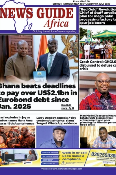 News Guide Africa Tuesday, July 7, 2026