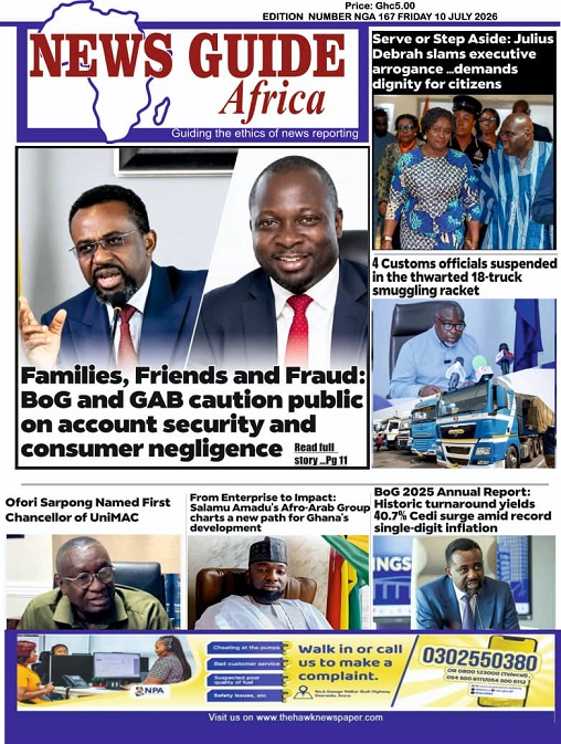 News Guide Africa Friday, July 10th, 2026