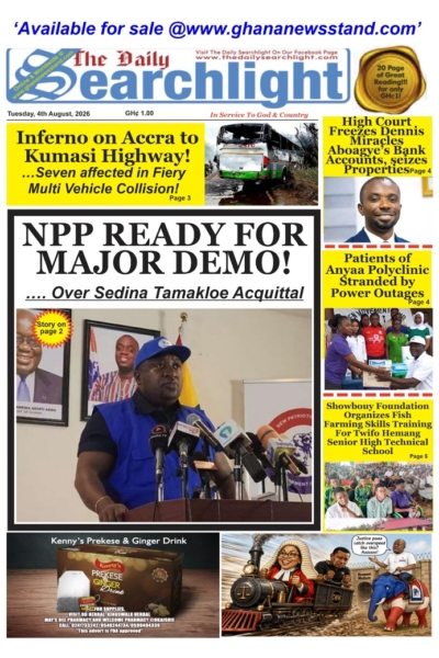 Daily Searchlight Tuesday, August 4th, 2026