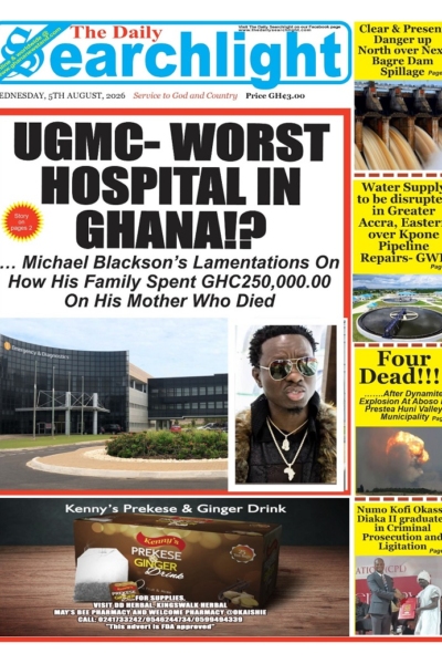 Daily Searchlight Wednesday, 5th August, 2026