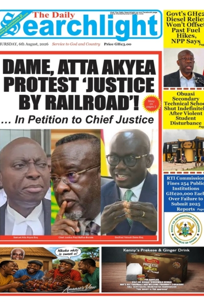 Daily Searchlight Thursday, August 6th, 2026