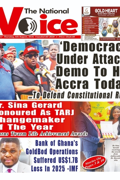 National Voice Thursday, August 6th, 2026