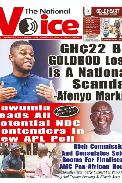 National Voice Wednesday, 19th August, 2026