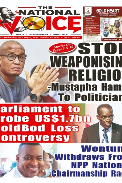 National Voice Wednesday, 26th August, 2026