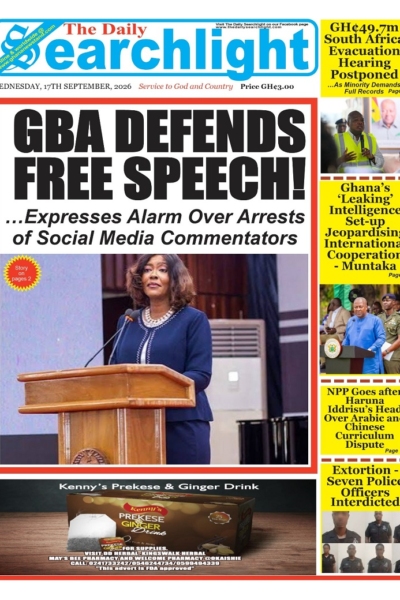 Daily Searchlight Thursday, September 17, 2026