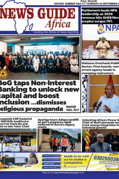 The News Guide Africa, Thursday, September 3, 2026