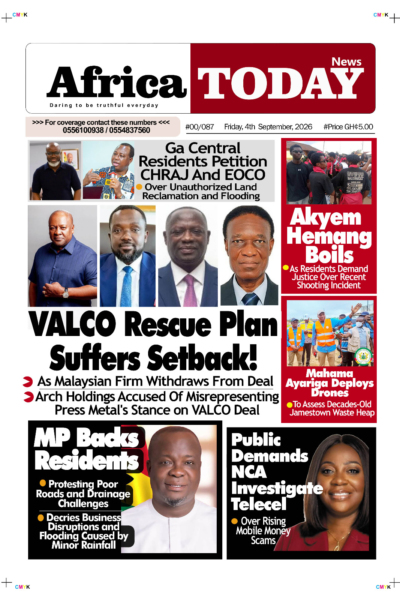 The Africa News Today, Friday, September 4, 2026