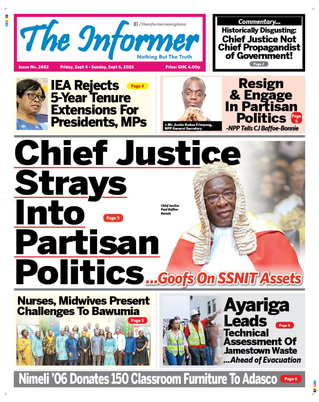 The Informer, Friday, September 4, 2026