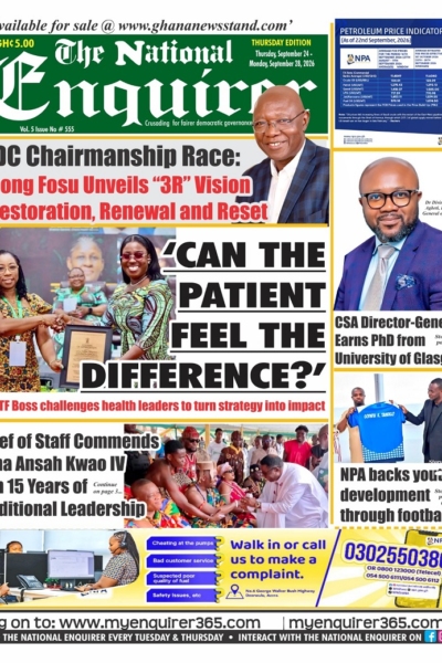 National Enquirer Thursday, 24th September, 2026