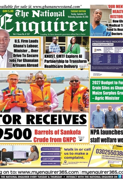 National Enquirer Tuesday, 29th September 2026