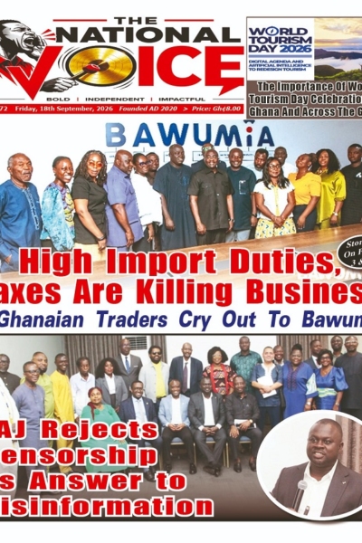 National Voice  Friday, 18th September, 2026