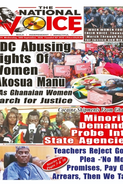 National Voice Wednesday, 30th September, 2026