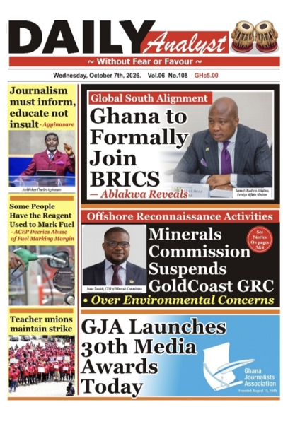 Daily Analyst Wednesday, 7th October, 2026