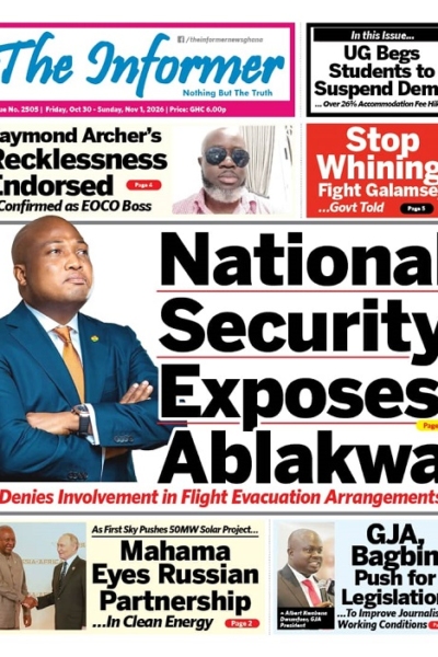 The Informer Friday, 30th October, 2026