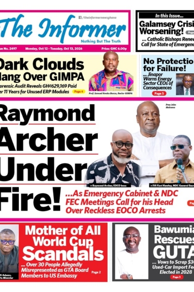 The Informer Monday, 12th October, 2026