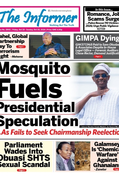 The Informer Friday, 23rd October, 2026